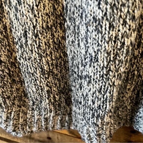 Loft Outlet Gray Marled Knit Sweater Size Medium - Picture 6 of 12